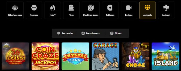 Slots City Casino jackpots