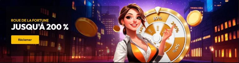 Slots City Casino roue fortune