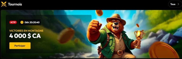 Slots City Casino tournois